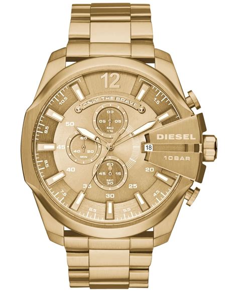 diesel watch gold replica|diesel watches for sale online.